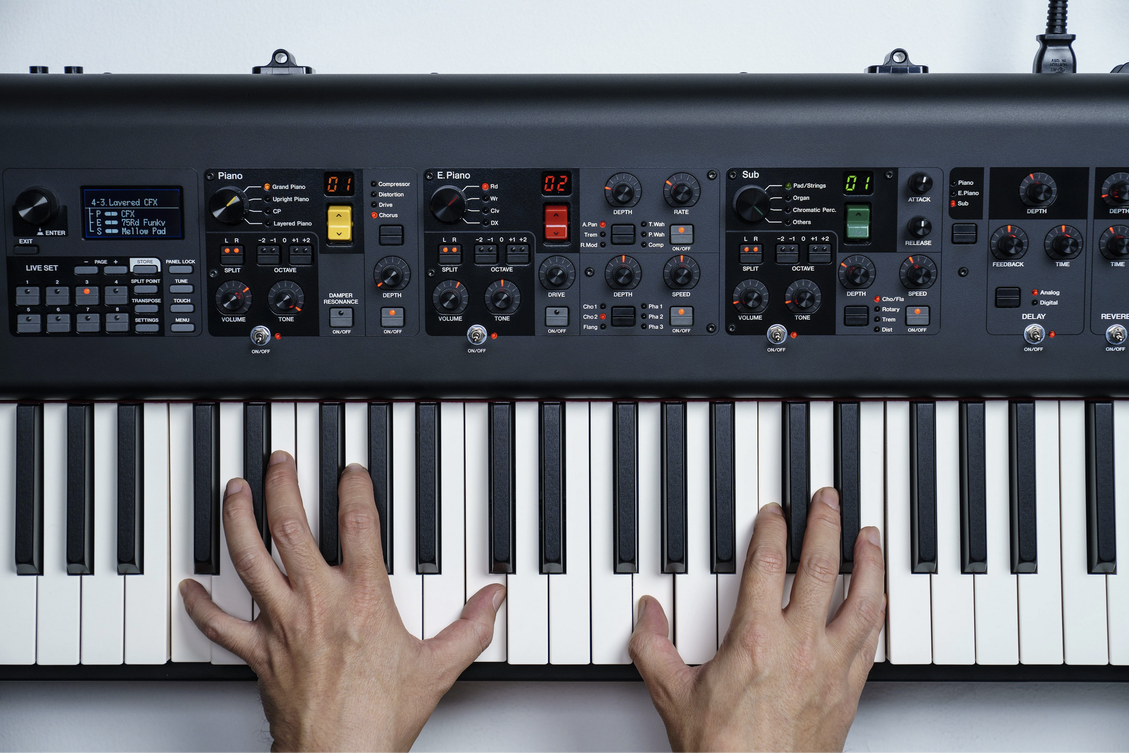 Yamaha CP88 舞台型數位電鋼琴合成器鍵盤